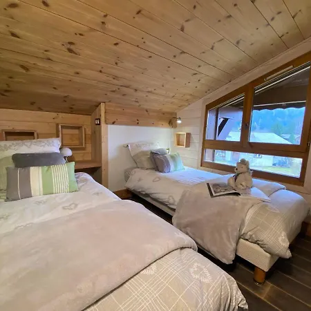 Apartament Bel Duplex A Avec Poele A Bois, Wifi, Parking - Fr-1-343-166 Chamonix
