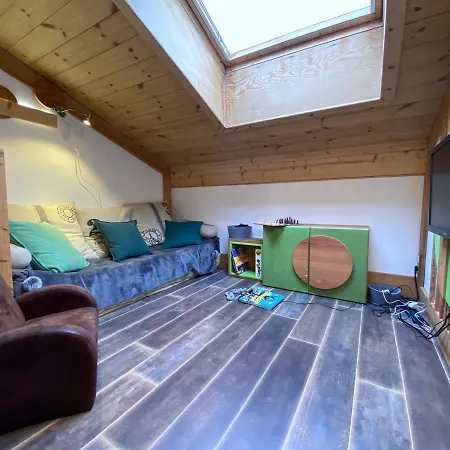 Apartament Bel Duplex A Avec Poele A Bois, Wifi, Parking - Fr-1-343-166 Chamonix