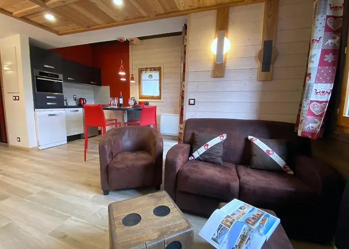 公寓 Bel Duplex A Avec Poele A Bois, Wifi, Parking - Fr-1-343-166 霞慕尼